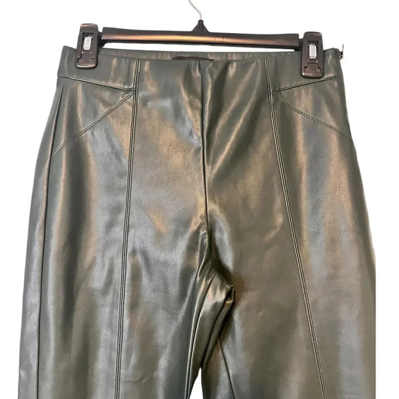 Zara Forest green Faux Leather SIze M - Picture 3 of 5